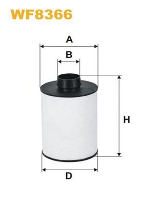 WIX FILTERS wf8366 -  Топливный фильтр